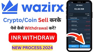 ⚡How To Withdraw Money From Wazirx To Bank Account ⚡Withdrawal From Wazirx  Step By Step 🔥 [upl. by Kantos]