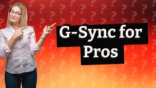 Does pro players use G Sync [upl. by Arola126]