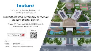 Groundbreaking Ceremony of Incture Konark Digital Center [upl. by Hastie]