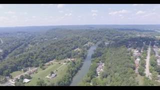 Saint Albans WV from above [upl. by Aicilram]