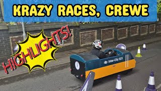 Krazy Races Soapbox Derby in Crewe  highlights [upl. by Yssirc]