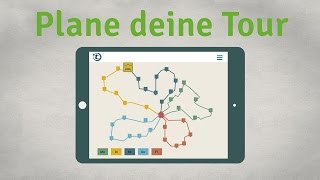 Routenplanung im Außendienst mit der portatour® App [upl. by Tebor]