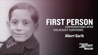 2024 First Person with Holocaust Survivor Albert Garih [upl. by Wernick]