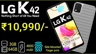 LG K42 launched in India at Rs 10990 Price Specifications amp Features [upl. by Etnoval]