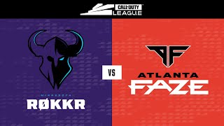 Winners Round 1  ROKKRMN vs AtlantaFaZe  Stage V Major Tournament  Day 1 [upl. by Orth]