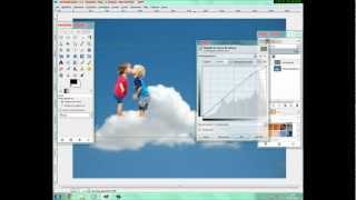Come cambiare lo sfondo ad unimmagine con Gimp 28 D [upl. by Jeremias]