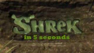 shrek 1 in 5 seconds [upl. by Auqenaj]