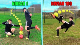 MARQUER DES BUTS IMPOSSIBLES DU NIVEAU 1 à 100 le niveau 90 est trop dur😮 [upl. by Bevin932]