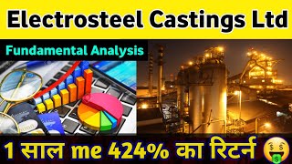 Electrosteel Castings Limited Share Analysis  Electrosteel Casting Share News [upl. by Vaish354]