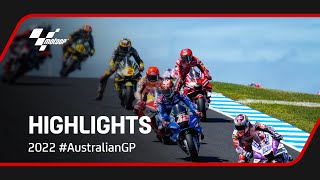 MotoGP™ Race Highlights 🏍️💨  2022 AustralianGP 🇦🇺 [upl. by Haididej]