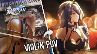 Acheron amp Black Swan Dance  Pro Violinist POV  Honkai Star Rail [upl. by Yadroc]