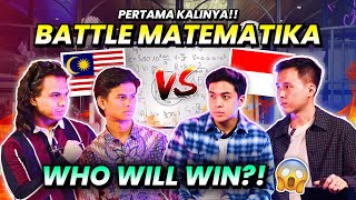 BATTLE MATEMATIKA 2 NEGARA INDONESIA amp MALAYSIA SENGIT BANGET 😱 [upl. by Farnsworth512]