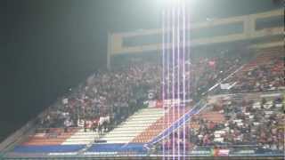 2012 2013 Atletico de Madrid Sevilla Biris Animando [upl. by Yenial]