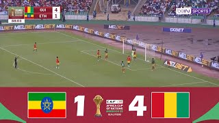 Éthiopie contre Guinée 14  Éliminatoires AFCON 2025  Résumé de Match [upl. by Ferrick363]