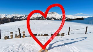 Il MONTE ALTO  super panorama sul lago dIseo [upl. by Neila]