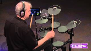 Yamaha DTX450K Electronic Drum Kit Overview  Full Compass [upl. by Nollid]