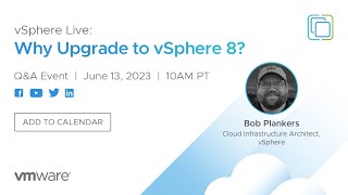 vSphere LIVE Why Upgrade to vSphere 8 [upl. by Zeena]