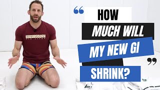 How Much Will My New BJJ Gi Shrink [upl. by Ekusuy]