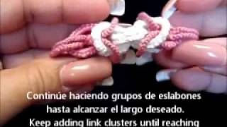 frivoliteTatting lesson 76  eslabon bizantino  byzantine link [upl. by Haroldson]