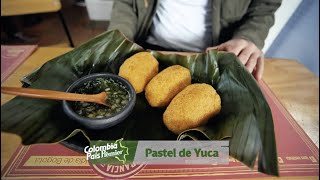 Receta 1 Pastel de Yuca tradicional de Bogotá [upl. by Eirok661]