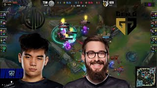 TSM Spica gets a FIVE man SLEEP  TSM vs GenG  Worlds 2020 [upl. by Finnie38]