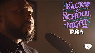 2024 Back to School Night Promo  A PSA [upl. by Katzir876]