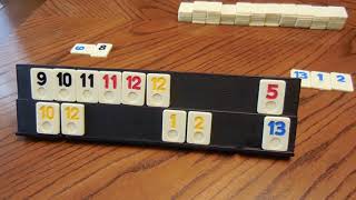 Play Rummy Rummikub Tile Game  The Fast Simple Fun Easy Way  NOT MANUAL RULES [upl. by Hulda95]