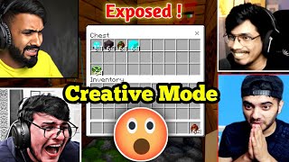 1000 Times Gamers CAUGHT CHEATING in Minecraft 😲 Techno Smarty pie Gamerfleet live Insaan etc [upl. by Ridgley]