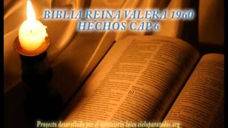 Biblia HabladaBIBLIA REINA VALERA 1960 HECHOS CAP 6 [upl. by Eniamret]