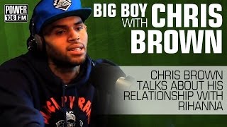 Chris Brown Talks about Rihanna [upl. by Llechtim]