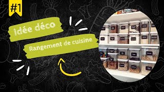 Idée rangement cuisine organiser les armoires de cuisine افكار لتنظيم المطبخ [upl. by Jsandye]