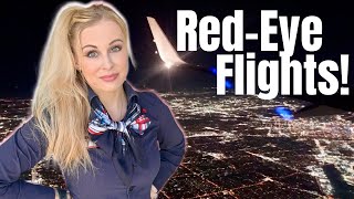 The Real Life of a Flight Attendant  Red Eye Flights  Beautiful Layover [upl. by Sualohcin848]