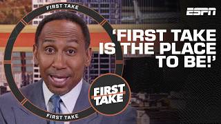 STEPHEN A SAYS FIRST TAKE IS THE WAY TO BE AND THE PLACE TO BE 🗣️ [upl. by Morse4]