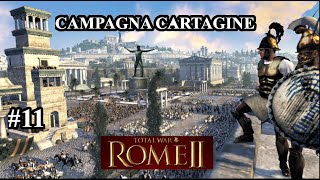 Total War Rome 2 CAMPAGNA CARTAGINE 11 HO PERSO LA MARATONA PER LEGITTO [upl. by Sabian854]