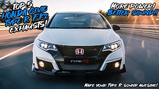 Top 5 Honda Civic Type R FK2 Exhausts 2022 [upl. by Gavrah]