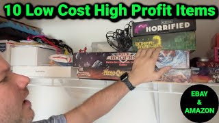 Top 10 Low Cost High profit items to sell on Ebay amp Amazon 2023 [upl. by Liagaba938]