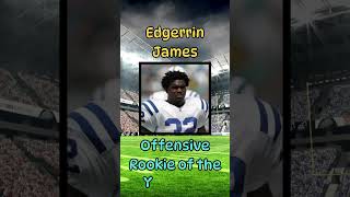 Edgerrin James  Offensive Rookie of the Year 1999  nfl football colts [upl. by Nepets]