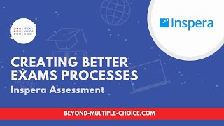 Beyond Multiple Choice Creating Better Exams with Inspera Lightning Demo [upl. by Latsryc989]