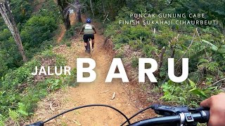 JALUR BARU  Trek Puncak Pasir CABE Gunung Syawal Finish Sukahaji  Full Mudun 90 [upl. by Novat]