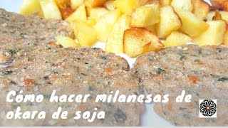 Milanesas veganas de soja 🌱 Caseras y Fáciles [upl. by Fanchon82]