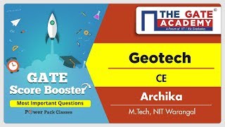 Geotech Civil Engineering  Most Important Questions  GATE  2019 [upl. by Bowler]