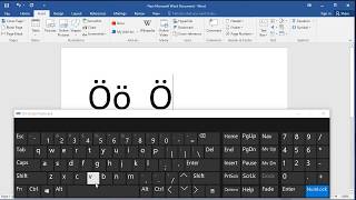 How to type letter O with Diaeresis two dots in Word How to Put Double Dots Over a Letter [upl. by Drusilla208]