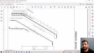 Como projetar uma escada AUTOPORTANTE  Detalhamento [upl. by Nol]