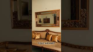 New sofa mirror designe peerajmalrazaqadriofficial youtubeshorts islamicart art duet cncwood [upl. by Yann]