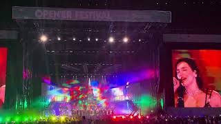 dua lipa elton john cold heartopener24  gdynia poland [upl. by Garth]