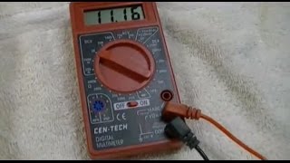 Harbor Freight  CenTech 7 Function Digital Multimeter Review [upl. by Talbot]