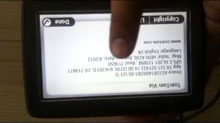 HowTo Update Maps on TomTom Via 100120125 GPS Device [upl. by Eenaj]