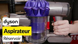 Comment remplacer le réservoir sur un aspirateur balai Dyson [upl. by Deerc]