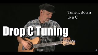 How To Tune To Drop C Tuning [upl. by Melessa]