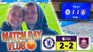 MANAGERLESS 10 MAN BURNLEY HUMILIATE CHELSEA RANT MATCH DAY VLOG [upl. by Showker328]